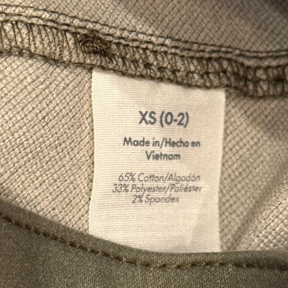 NWT No Boundaries Size XS (0-2) High Rise Pull-On Cargo Utility Skinny Jeggings - Picture 5 of 6
